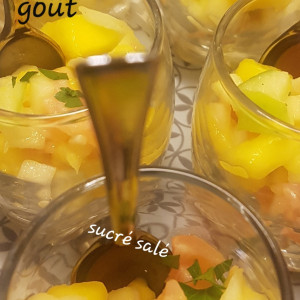 Verrines sucrées et salées