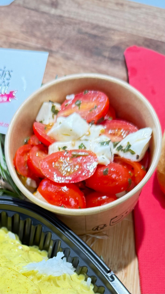 Salade tomates mozza