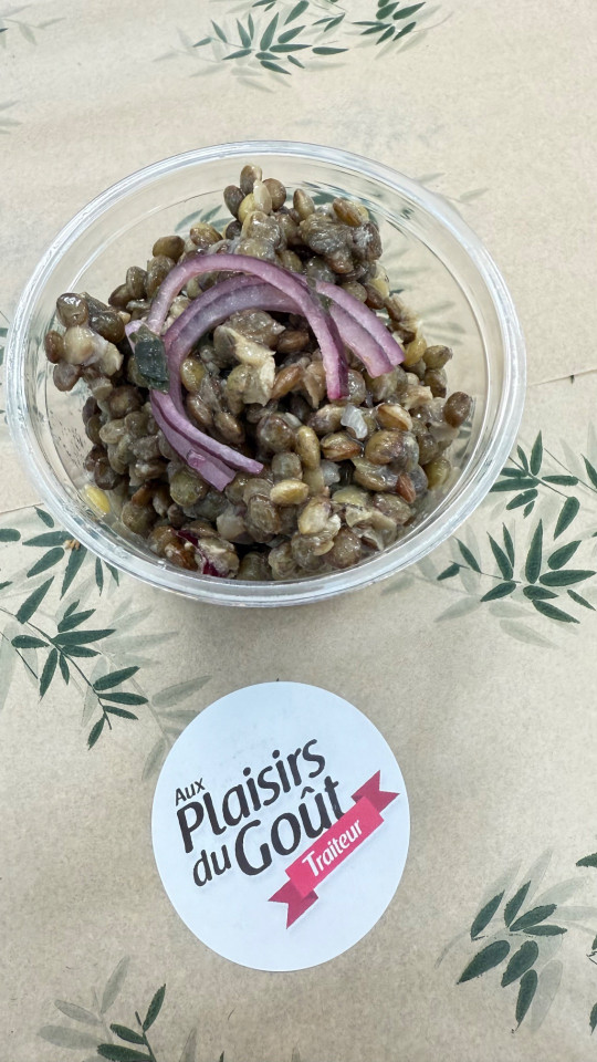 Salade de lentilles