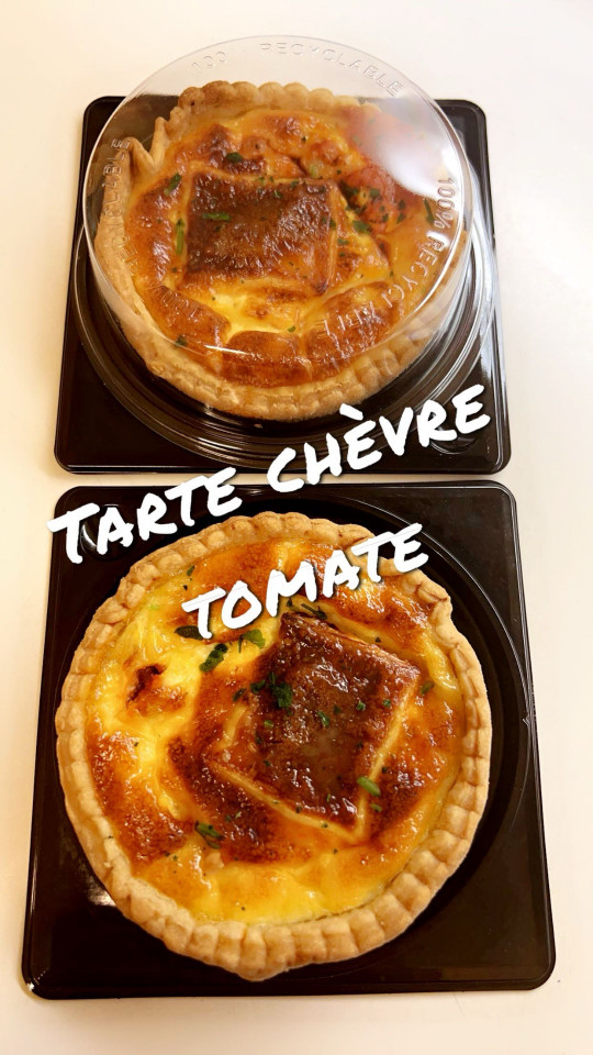 tarte chèvre tomate