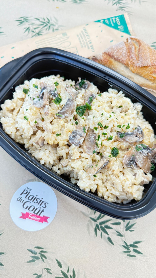 RISOTTO CHAMPIGNONS FRAIS