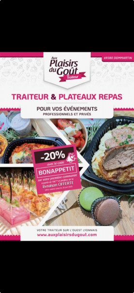 CODE PROMO :Remise 20%  BONAPPETIT